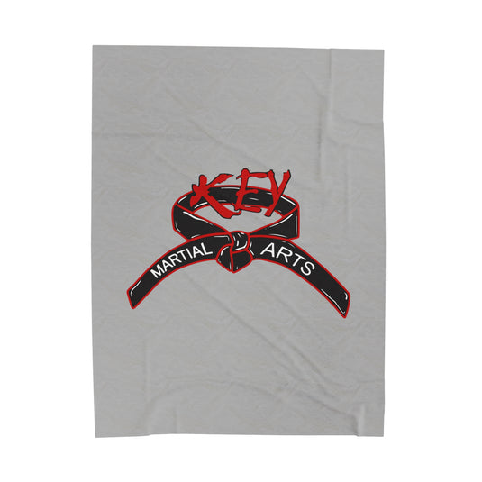 Key Martial Arts Velveteen Plush Blanket