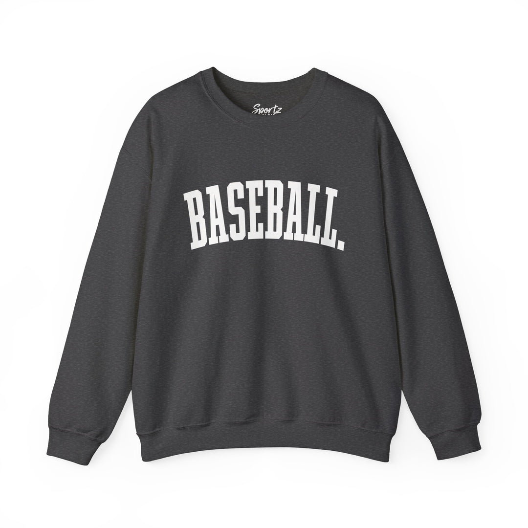Tall Design Baseball Adult Unisex Crewneck Sweatshirt