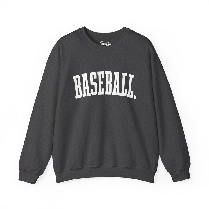 Tall Design Baseball Adult Unisex Crewneck Sweatshirt