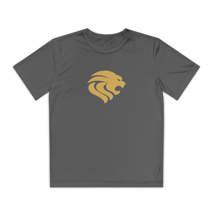 FEBA Lions Baseball Unisex Youth Short Sleeve Competitor Moisture Wicking T-Shirt