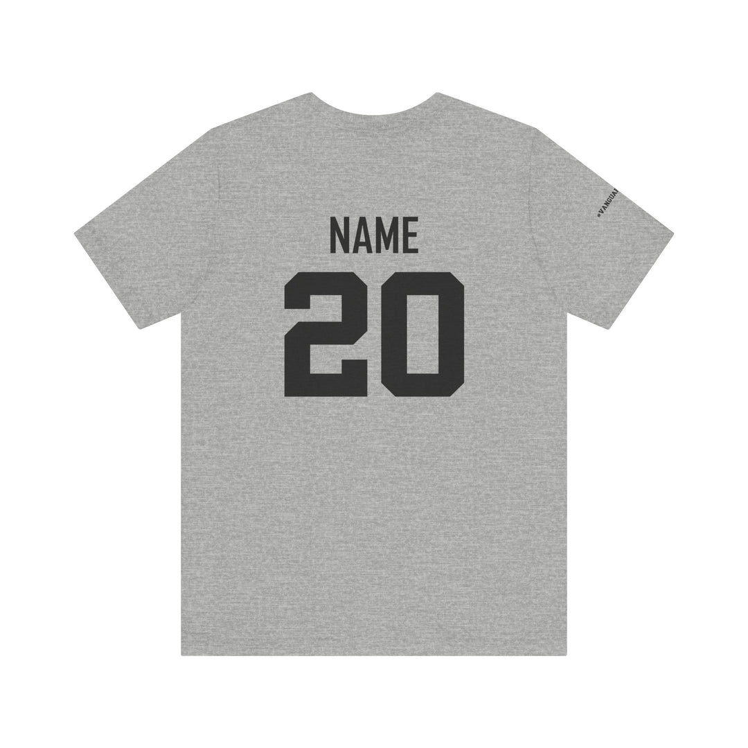 College Station Soccer Club Vanguard Unisex Adult T-Shirt w/ Logo on Left Chest