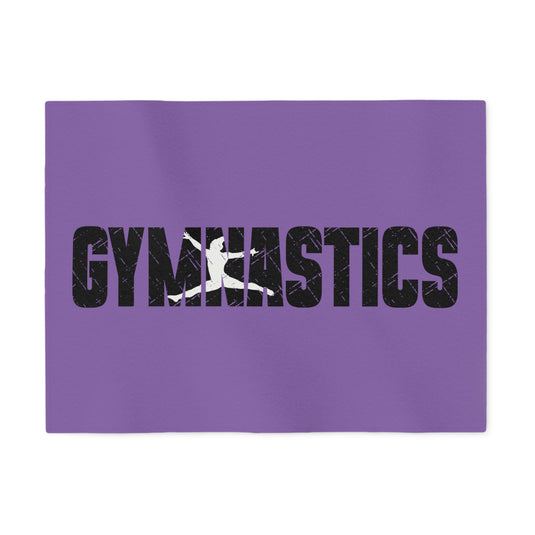 Gymnastics Sweatshirt Blanket