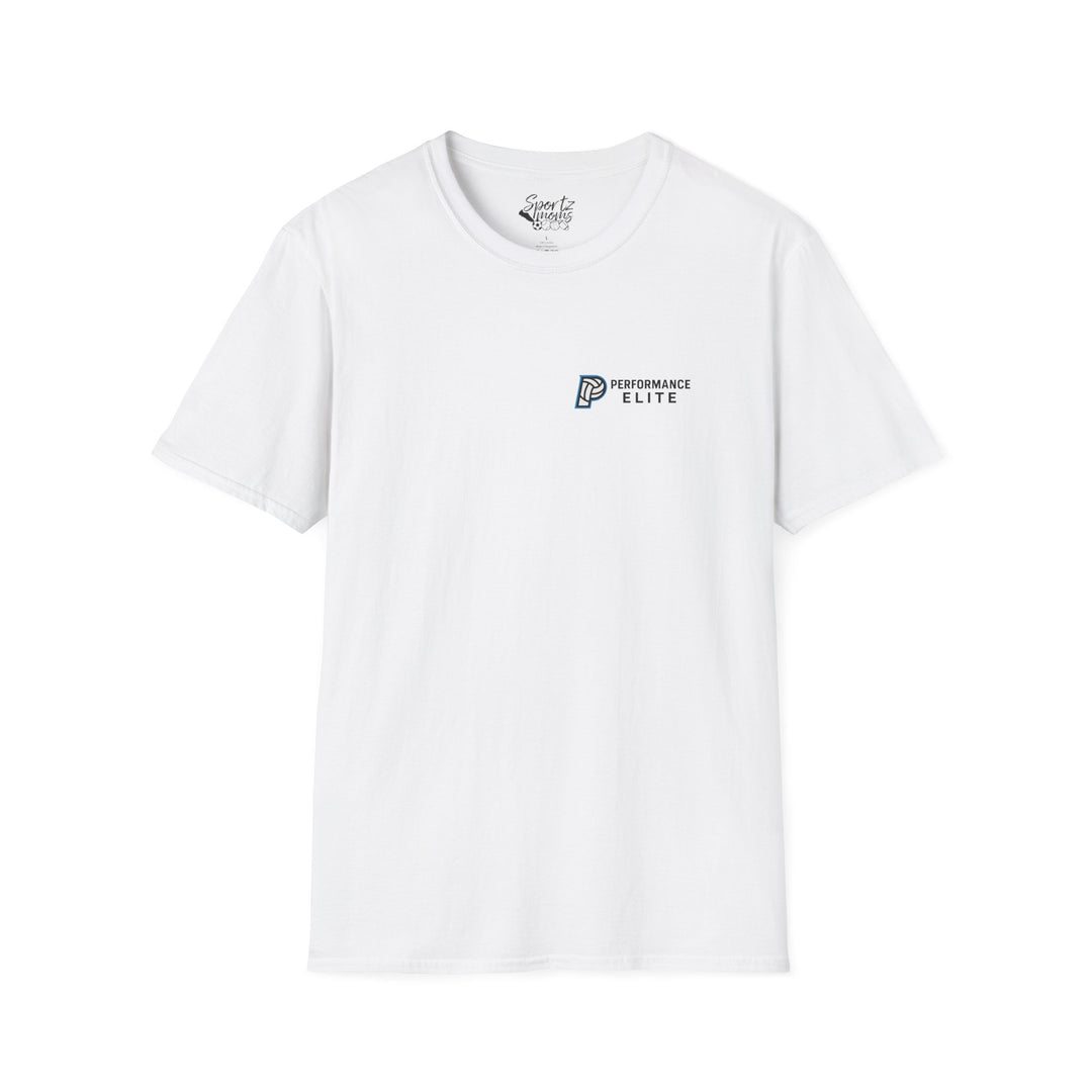 Performance Elite Unisex Adult T-Shirt w/Front & Back Logo