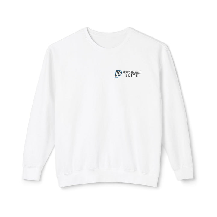 Performance Elite Unisex Adult Premium Crewneck Lightweight Sweatshirt w/Front & Back Logo