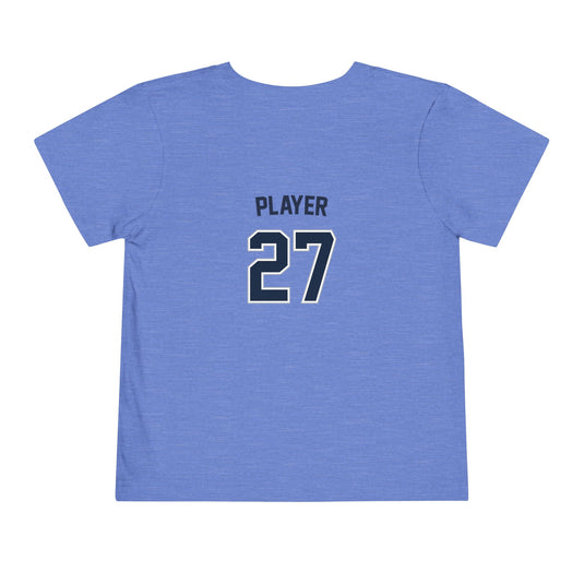 Iron Knight's Toddler Unisex Basic T-Shirt - Blue Jersey Match