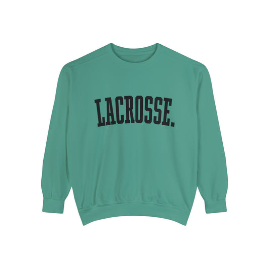 Tall Design Lacrosse Adult Unisex Premium Crewneck Sweatshirt