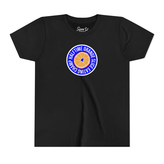 College Station Soccer Club Vanguard Unisex Youth T-Shirt - Halftime Orange Slice Eating Champ