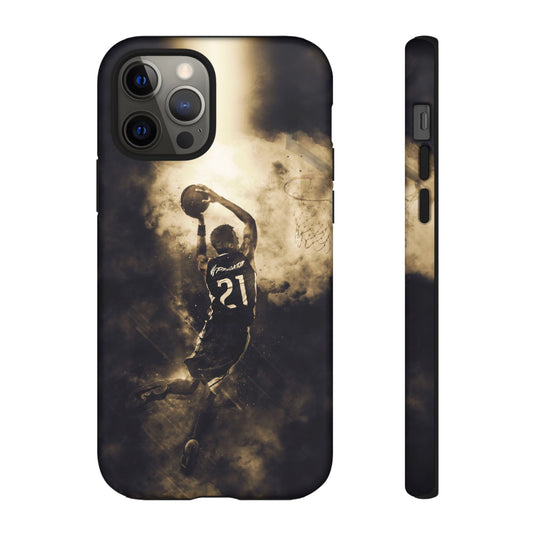 Custom Picture Tough Phone Case - Smoke Effect