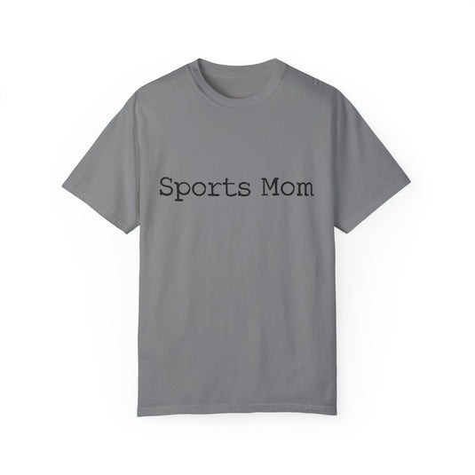 Sports Mom Adult Unisex Premium T-Shirt - Typewriter Design