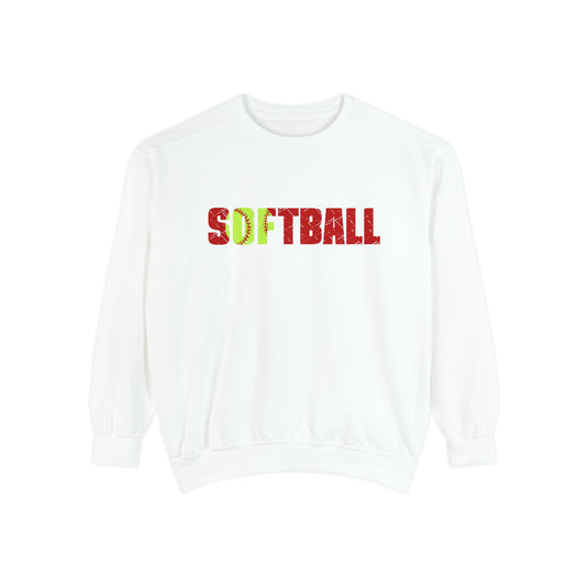 Softball Adult Unisex Premium Crewneck Sweatshirt