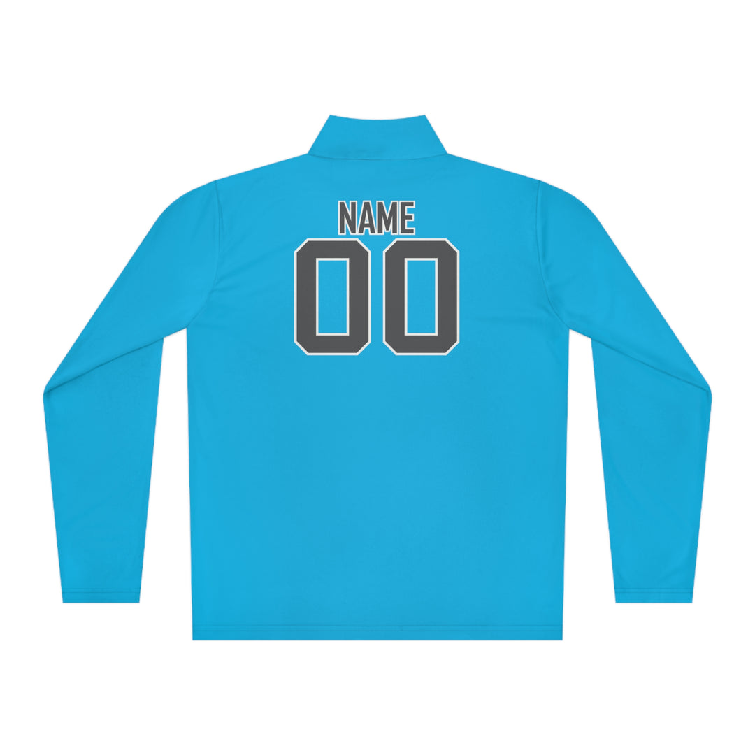 Unisex Adult Long Sleeve Quarter-Zip Pullover
