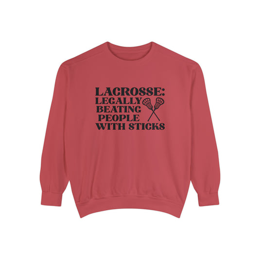 Lacrosse Legally Adult Unisex Premium Crewneck Sweatshirt