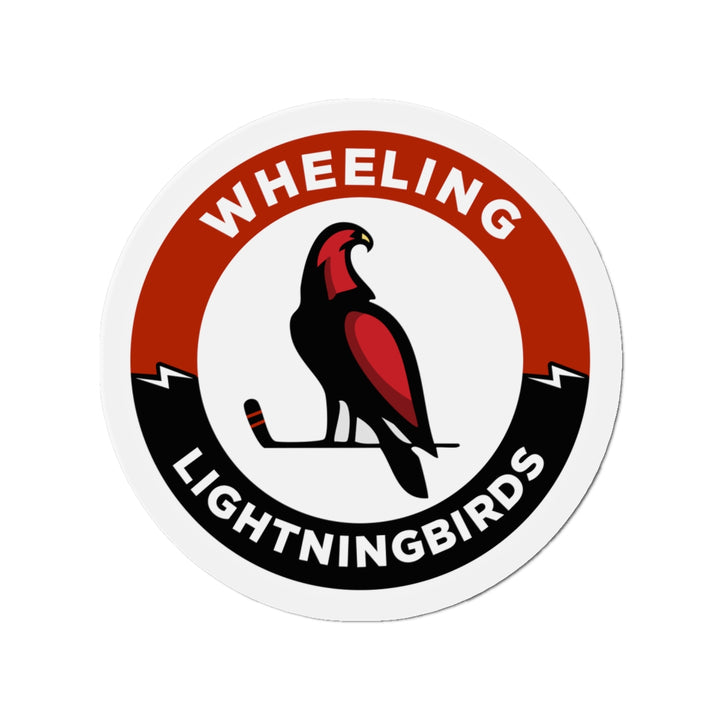 Wheeling Lightningbirds Die-Cut Magnets