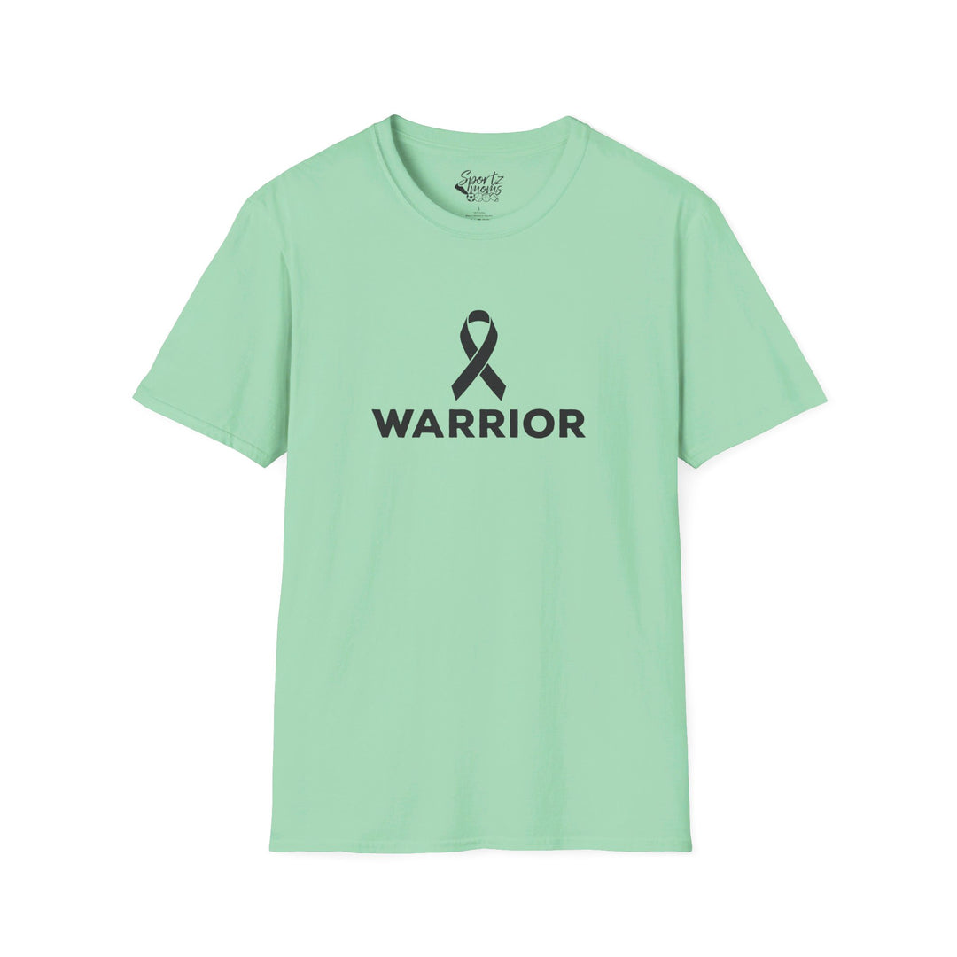 Cancer Ribbon Warrior Adult Unisex T-Shirt