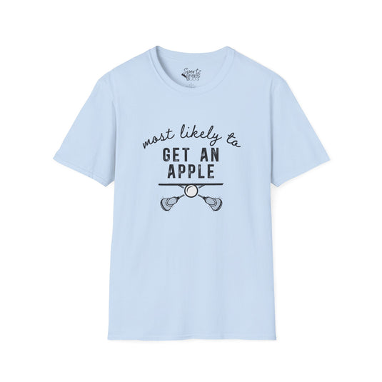 Most Likely To Lacrosse Adult Unisex Basic T-Shirt