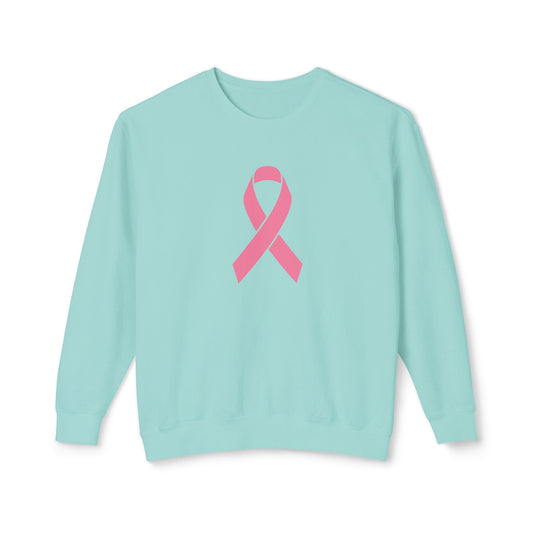 Cancer Ribbon Adult Unisex Premium Crewneck Sweatshirt