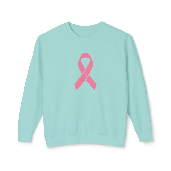 Cancer Ribbon Adult Unisex Premium Crewneck Sweatshirt
