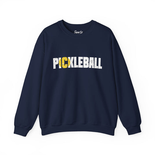 Pickleball Adult Unisex Basic Crewneck Sweatshirt