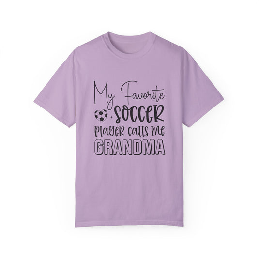 My Favorite Soccer Player (Grandma Version) Adult Unisex Premium T-Shirt