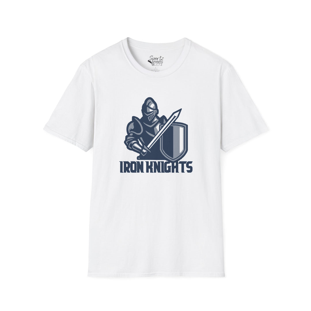 Iron Knights Adult Unisex T-Shirt - Knight Design