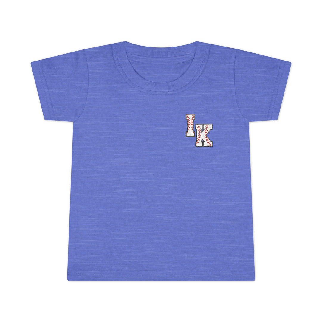 Iron Knights Toddler Unisex T-Shirt w/Flag Design & Name and Number on Back