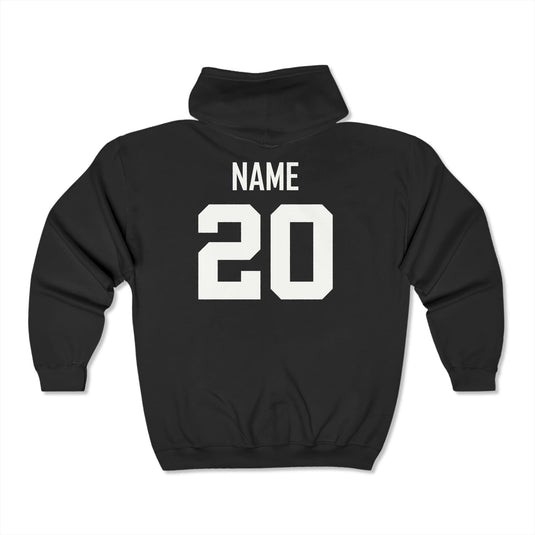 Performance Elite Unisex Adult Basic Full Zip Hooded Sweatshirt