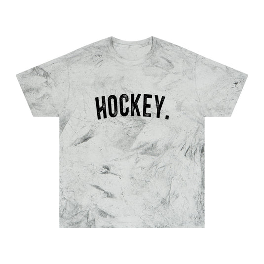 Rustic Design Hockey Adult Unisex Colorblast T-Shirt