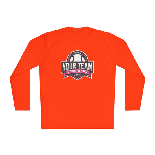 Unisex Adult Long Sleeve Competitor Moisture Wicking Shirt Color Options 1