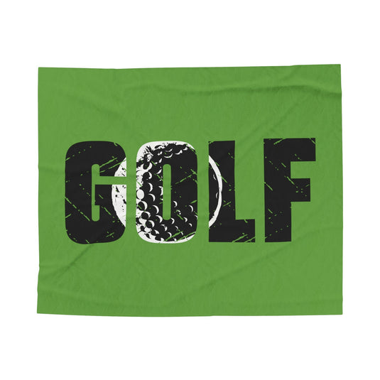 Golf Plush Blanket