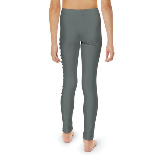 Iron Knights Youth Full-Length Leggings - Dark Grey