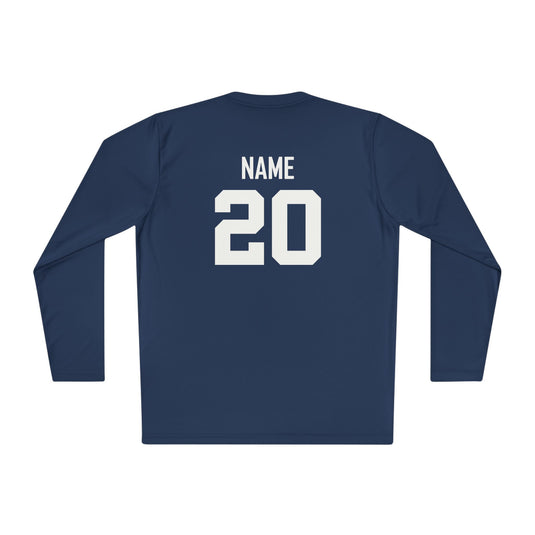 Unisex Adult Long Sleeve Competitor Moisture Wicking Shirt Color Options 2