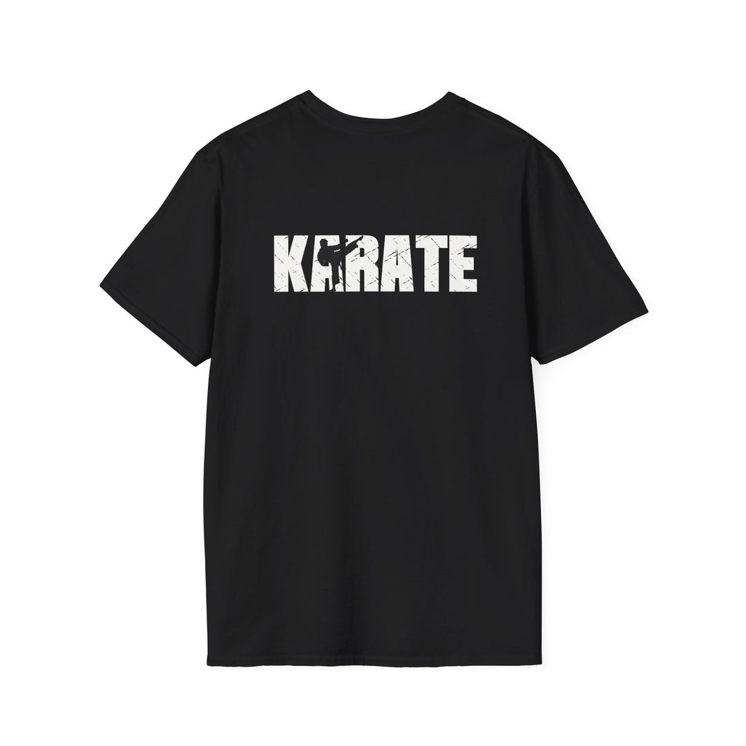 Key Martial Arts Unisex Adult T-Shirt - Karate on Back