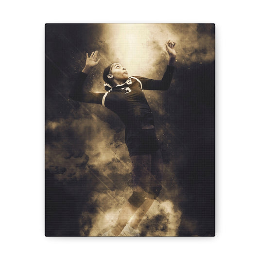 Quick Slants Photography Custom Athlete Canvas