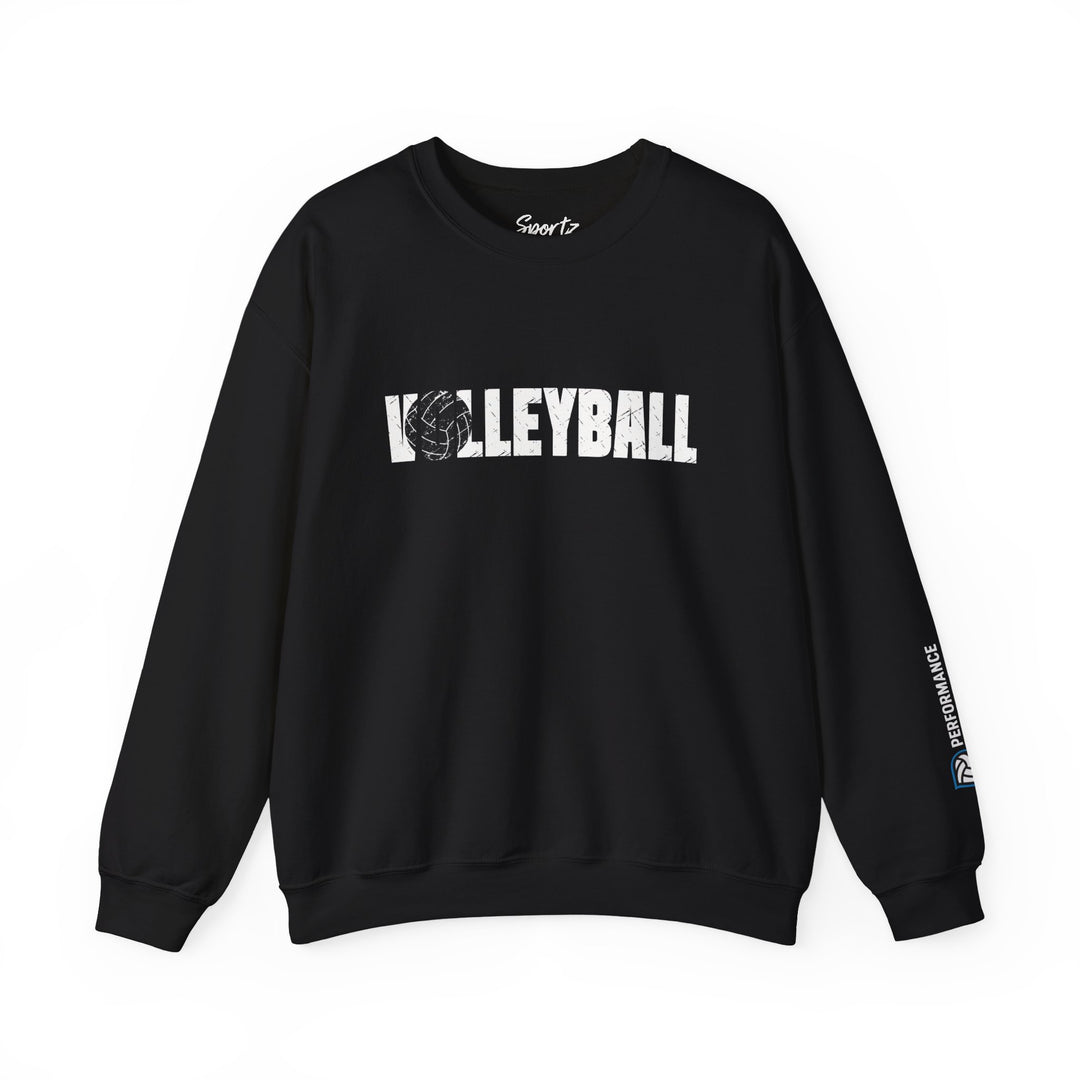 Performance Elite Volleyball Adult Unisex Crewneck Sweatshirt w/Logo on Left Sleeve