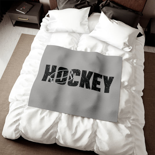 Hockey Sweatshirt Blanket