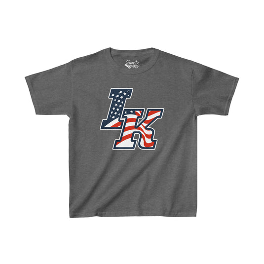 Iron Knights Youth Basic Tshirt - w/Flag Logo Only