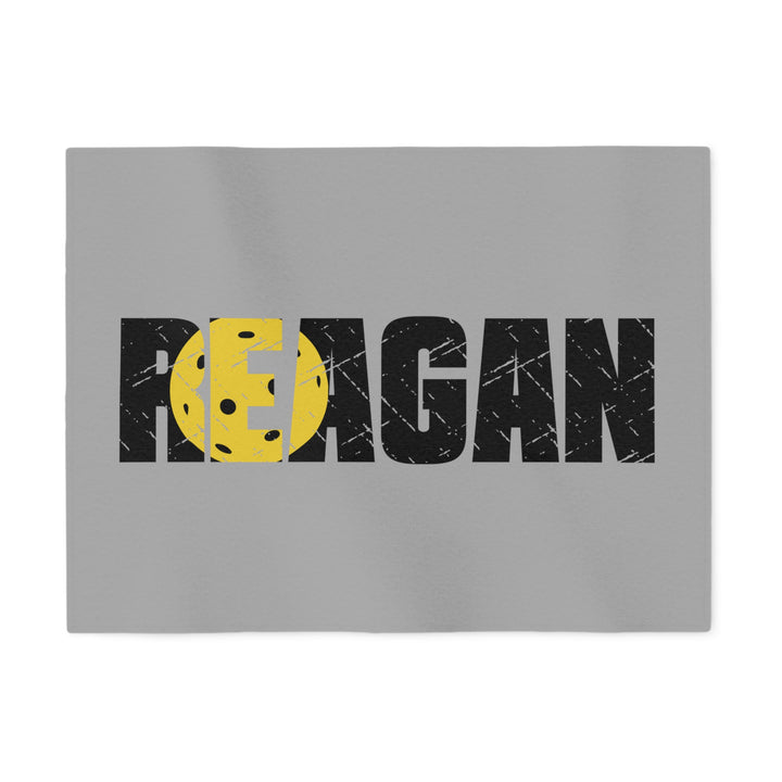 Pickleball Sweatshirt Blanket w/Custom Name