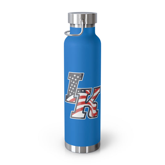 Iron Knights 22oz Bottle - w/Flag Design Only