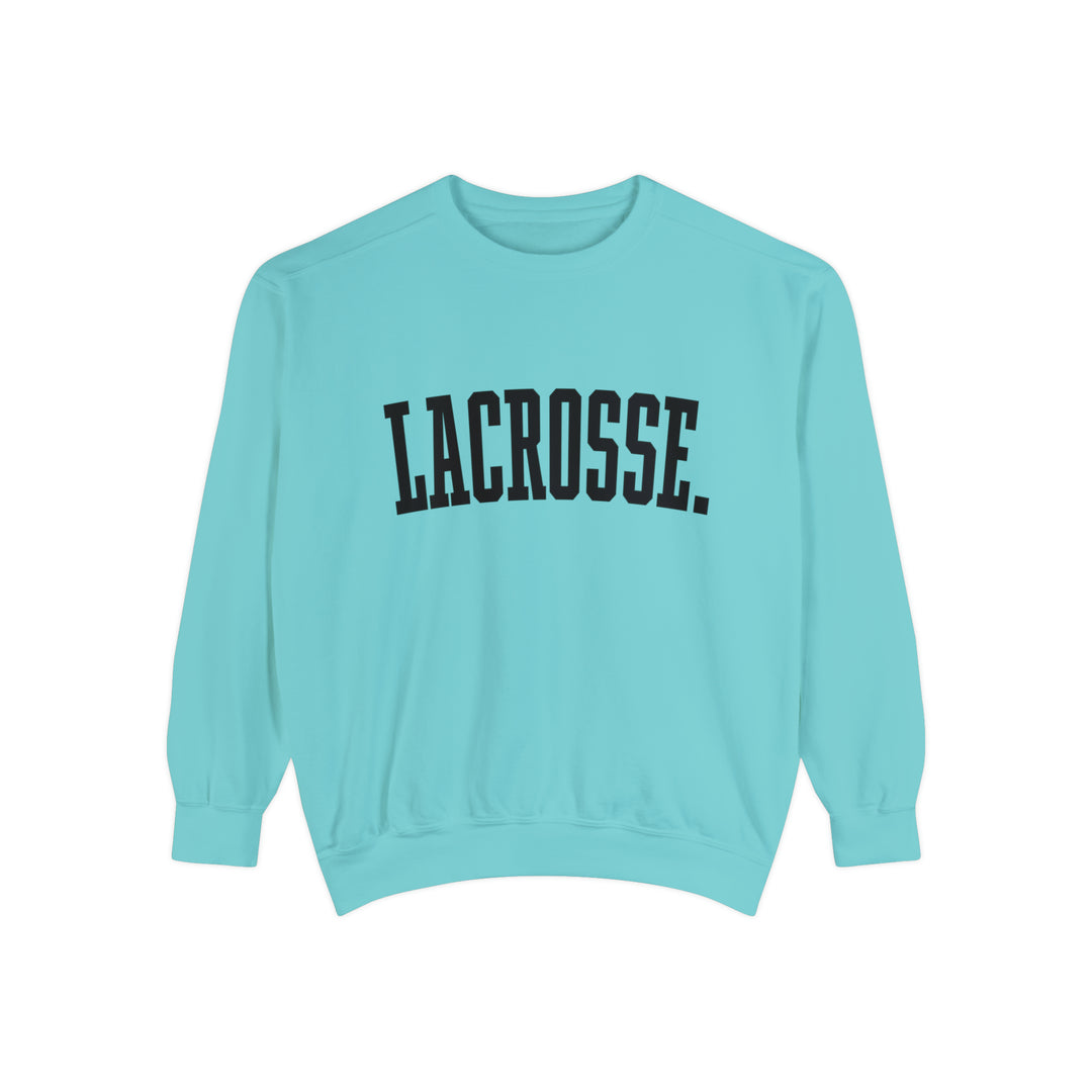 Tall Design Lacrosse Adult Unisex Premium Crewneck Sweatshirt