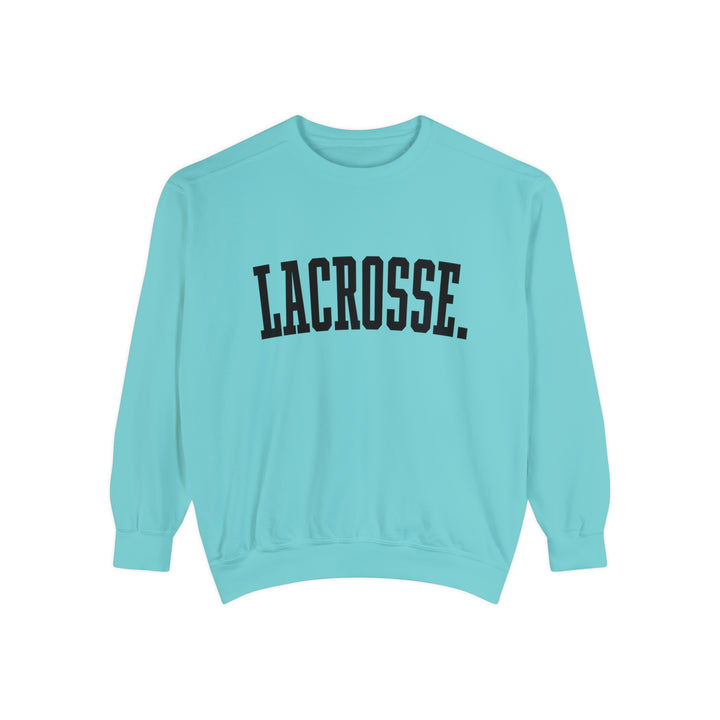 Tall Design Lacrosse Adult Unisex Premium Crewneck Sweatshirt