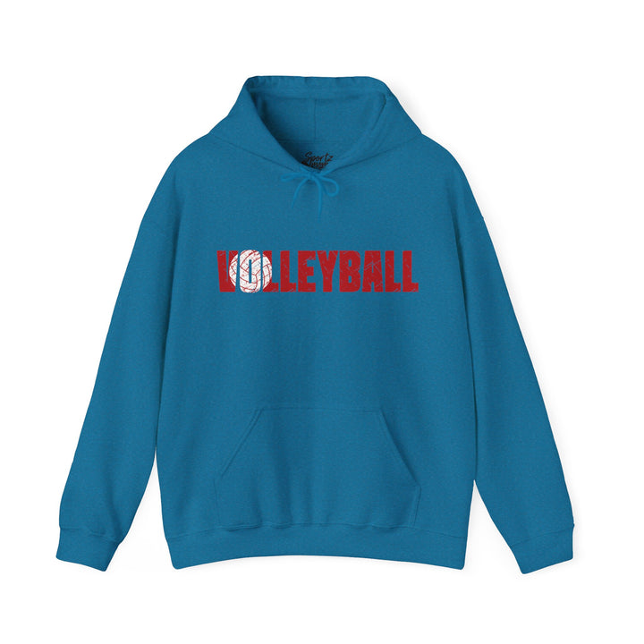 Volleyball Adult Unisex Hooded Sweatshirt