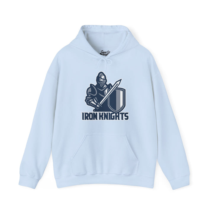 Iron Knights Adult Unisex Hooded Sweatshirt w/Knight Design
