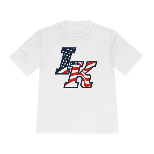 Iron Knights Adult Unisex Moisture Wicking T-Shirt - Flag Design