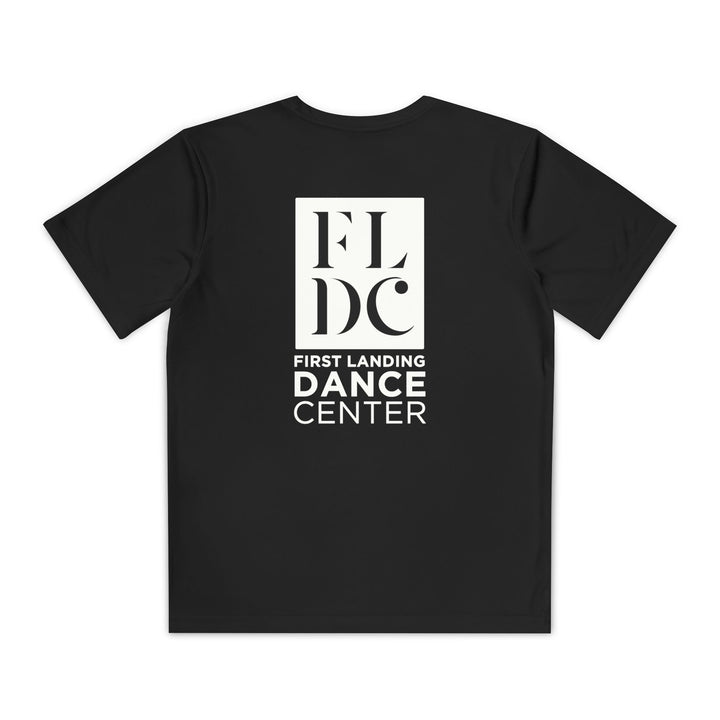 First Landing Center Dance Unisex Youth Moisture Wicking T-Shirt