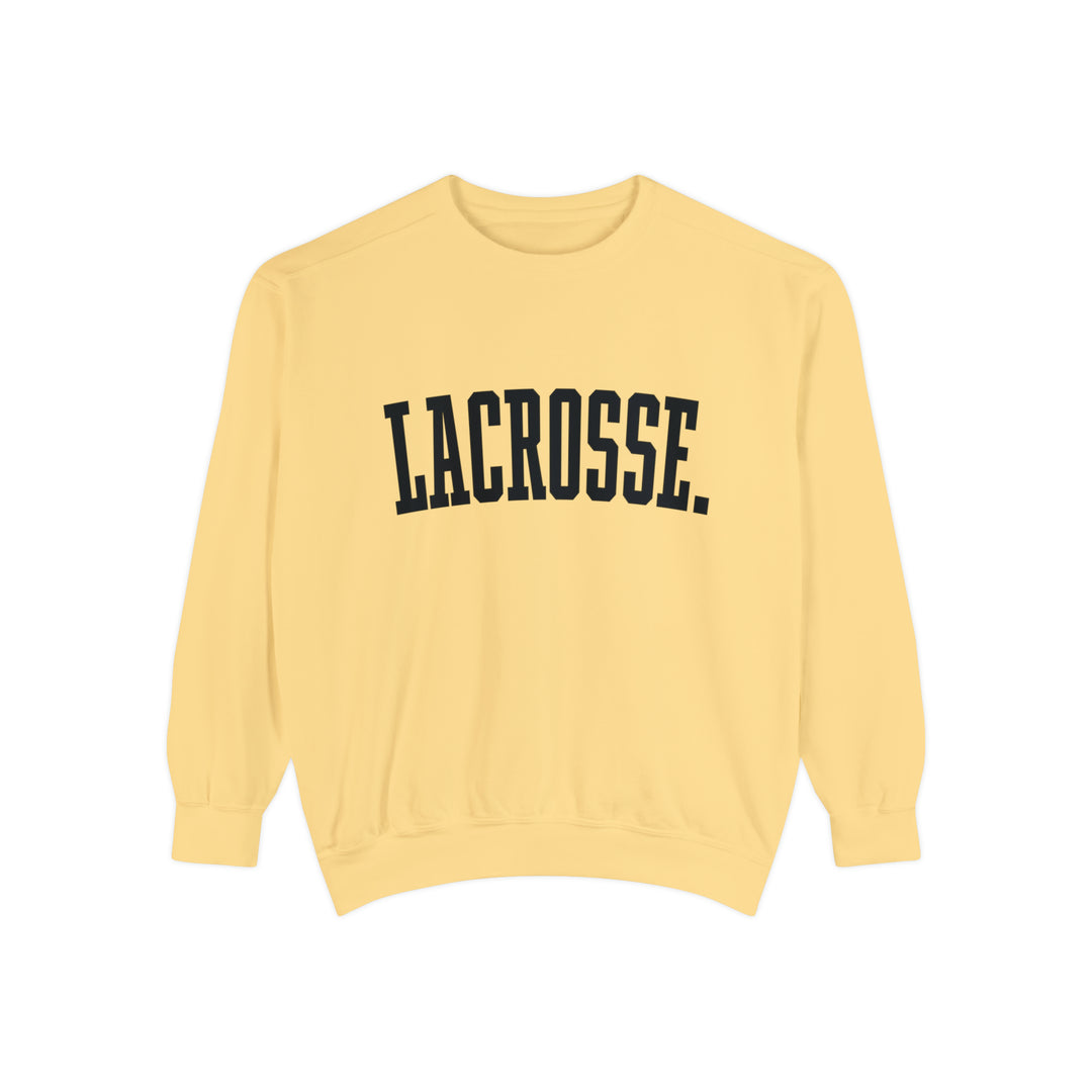 Tall Design Lacrosse Adult Unisex Premium Crewneck Sweatshirt