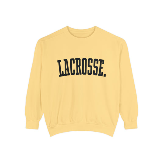 Tall Design Lacrosse Adult Unisex Premium Crewneck Sweatshirt