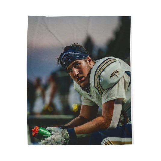 Offside Sports Photography Velveteen Plush Blanket