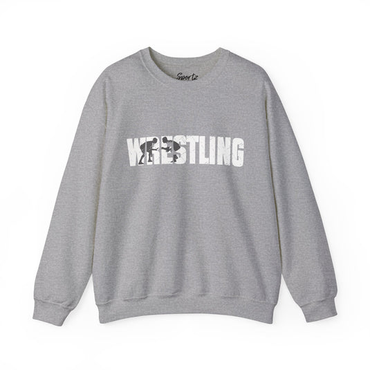 Wrestling Adult Unisex Basic Crewneck Sweatshirt