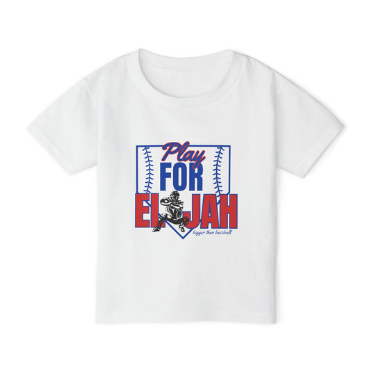 Play for Elijah Unisex Toddler Basic T-shirt