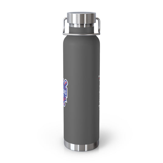 Valley Little League Copper Vacuum Insulated Bottle 22oz - District Champions